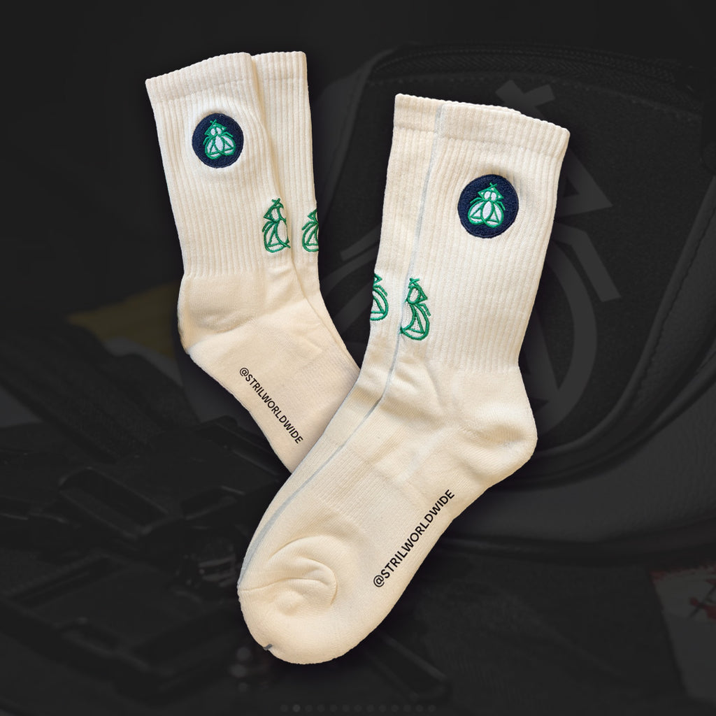 Embroidered socks